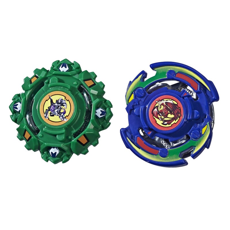 BeyBlade بي بليد دراسييل S و درانزر F طائرة دوارة - Image 1