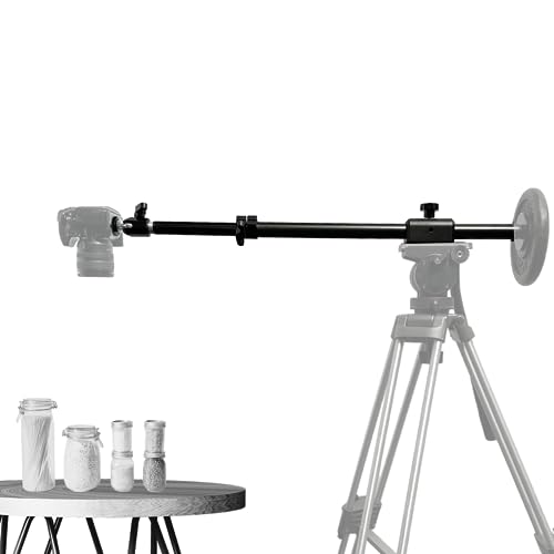Glide Gear OH 50 Overhead Mount DSLR iPhone 36 Arm Tripod Extension Ball Head HeavyDuty Metal