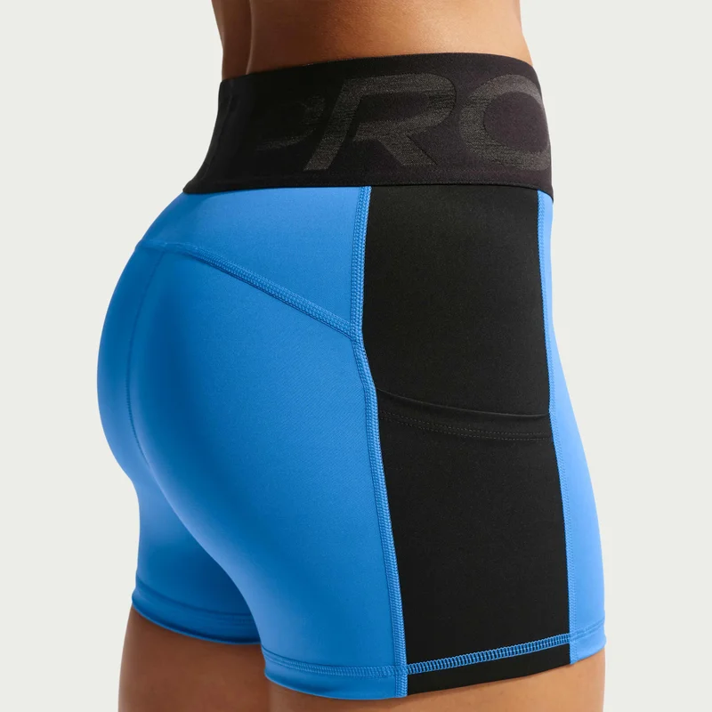 Nike Blue Women's Dri-FIT Pro Sculpt Bike Shorts for Women | Best Price UAE