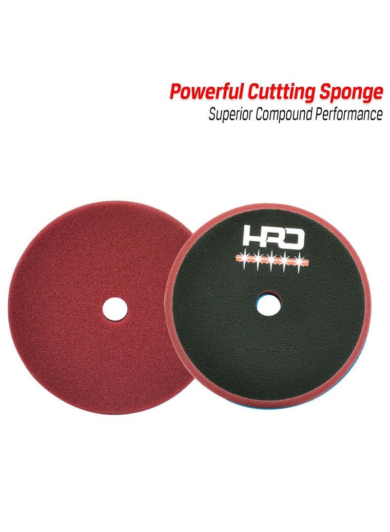 Loquat HRD Finishing Waxing Polishing Pad Soft Cut 6 Light Cut Polishing Foam Pad - Image 3