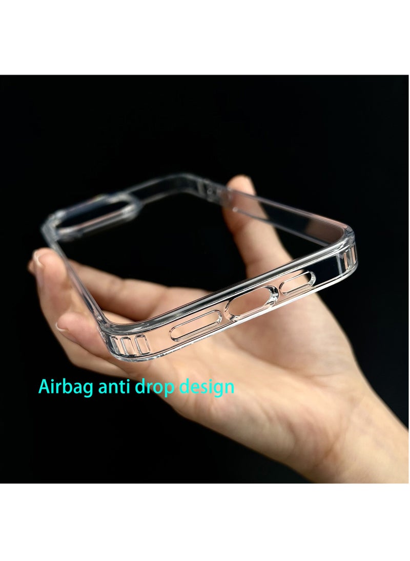 Generic - 15 Plus Magsafe Case Clear【Stronger Magnets】【Thickened TPU Protection】Anti-Yellow&Anti-Scratch, Ultra Slim, Magnetic Magsafe Cover for iPhone 15 Plus 6.7inch Clear - Image 1