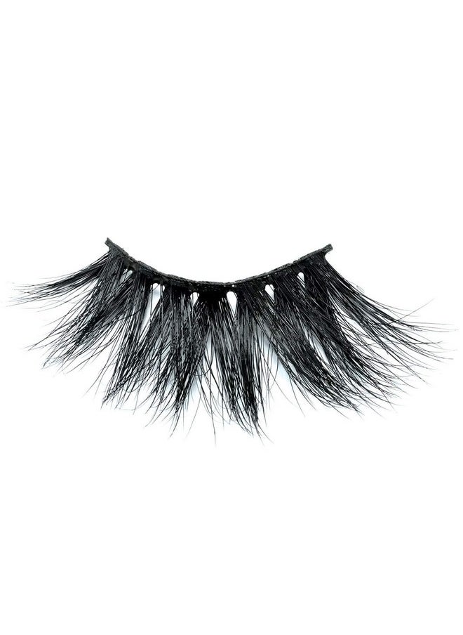 EBIN NEW YORK Cattitude 3D Lashes Edinburgh Countess Mink Cat 25Mm False Eyelashes, Ligthweight & Reusable  - Image 3
