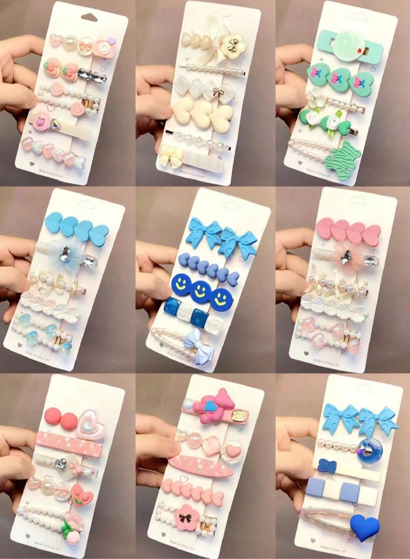 Surprise Hair Card Box Beautiful Princess Hair Card Girl Headwear Set - Image 3