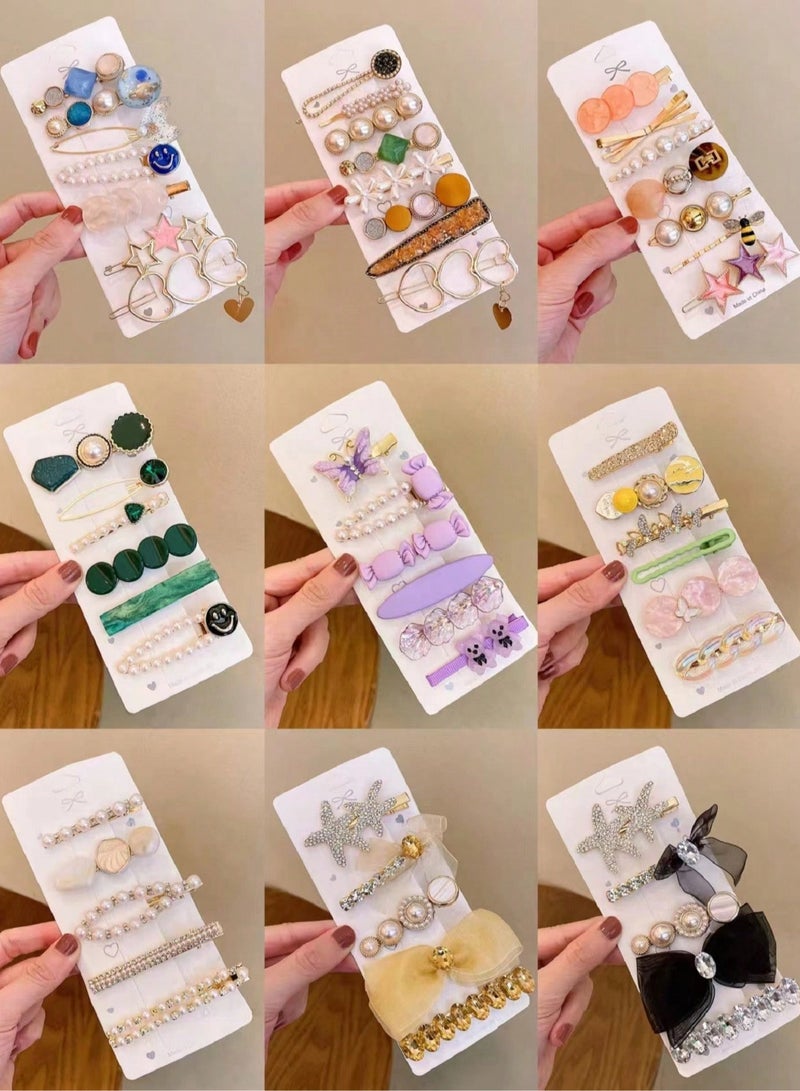 Surprise Hair Card Box Beautiful Princess Hair Card Girl Headwear Set - Image 4