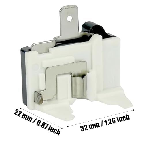 KWEOTUGO QP2-4R7 QP2-4.7 4.7 Ohm PTC Starter Relay & Overload Protector, 3 Pin, Fits Whirlpool Frigidaire Kenmore Galanz Haier Maytag Mini Fridge & Wine Cooler - Image 3