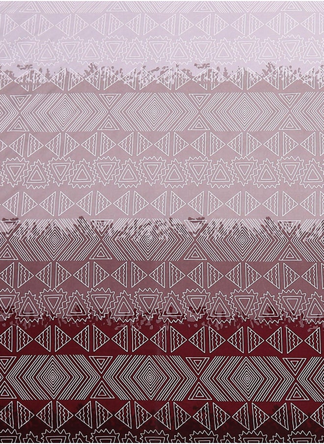 Status Contract Spring Summer Collection- Cotton Feel Double Bedsheet with 2 Pillow Covers for Bed Room, Home, Hotel-120 GSM, Pink Cream, 210 X 230 Cm  - Image 4