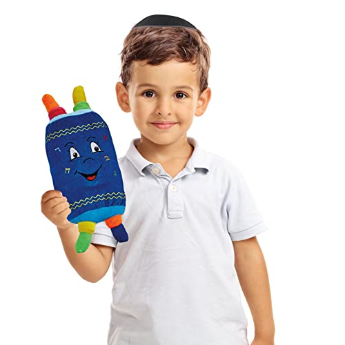 Rite Lite My Soft Torah Plush Toy Smiley Face Shabbat Gifts Judaica Shabbos Hebrew Simchat Jewish Gifts Fun Educational Party Favors for Play Learning Celebrating Jewish Traditions 12 H - Image 5