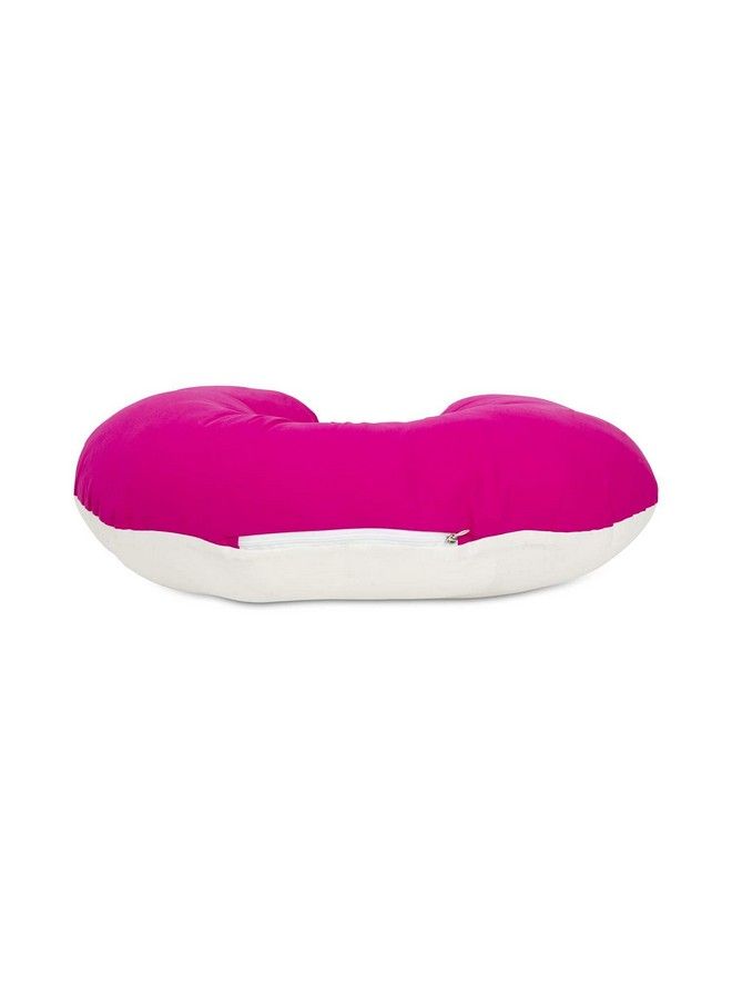 Get It Micro Fibre Feeding Nursing Pillow (Pink Beige Standard Size) - Image 4