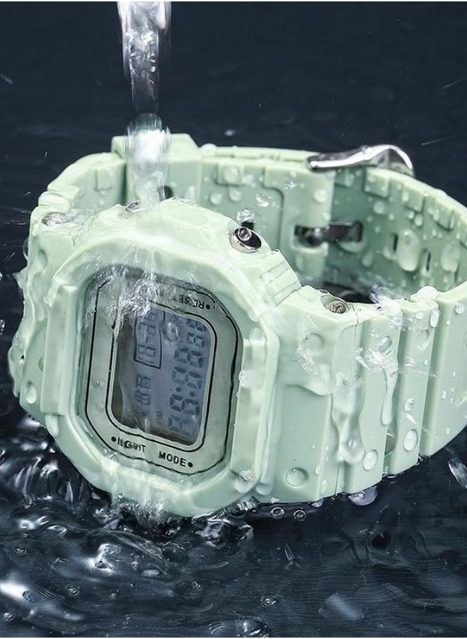 In Air - 4Pcs Kids Water Resistant Digital Watch - Image 1