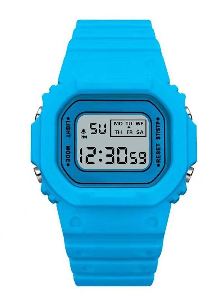 In Air - 4Pcs Kids Water Resistant Digital Watch - Image 1