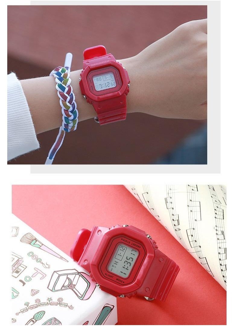 In Air - 4Pcs Kids Water Resistant Digital Watch - Image 1