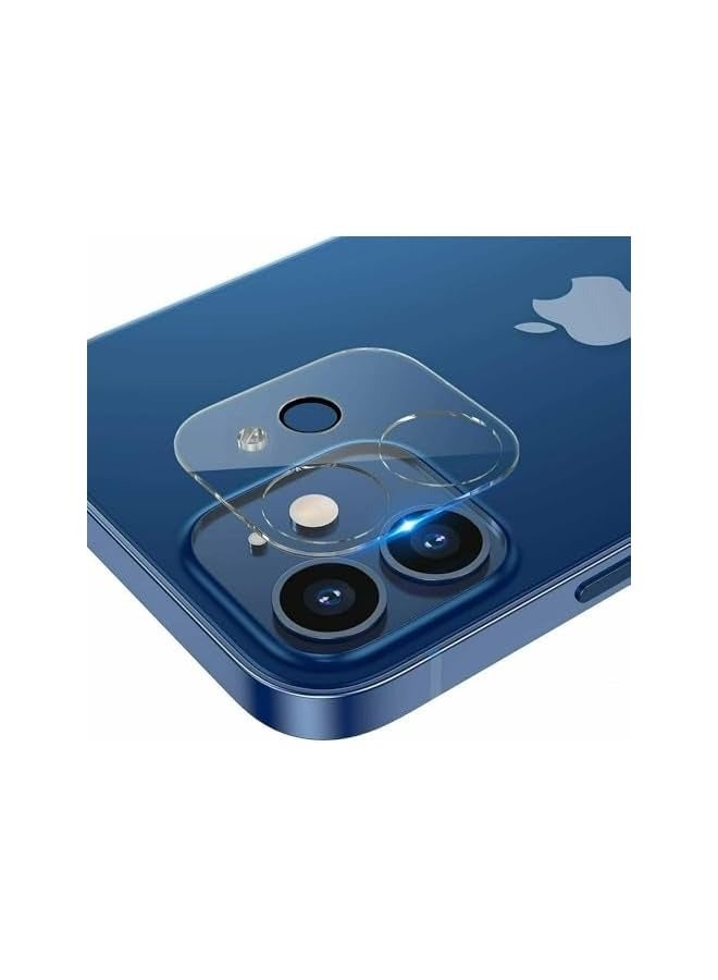 PROMASS Premium 9H Tempered Glass Camera Lens Protector for iPhone 12 (6.1") | Tempered Glass - camera Glass Screen Protector Easy Installation, Scratch-Resistant, Durable Lens Cover with 3 Holes - Image 1