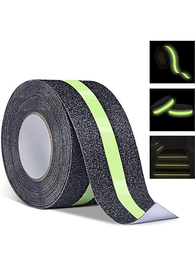 MXN Anti Slip Grip Tape, Anti Skid Tape with Glow in The Dark, Heavy Duty Stair Safety Strips Non Slip Tape for Outdoor or Indoor Steps. - Image 1