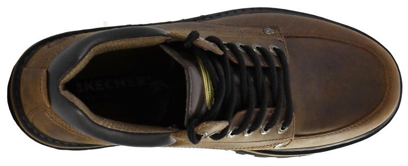 SKECHERS حذاء سكيشرز للرجال مارينر يوتيليتي، بني داكن، 12 W US - Image 5