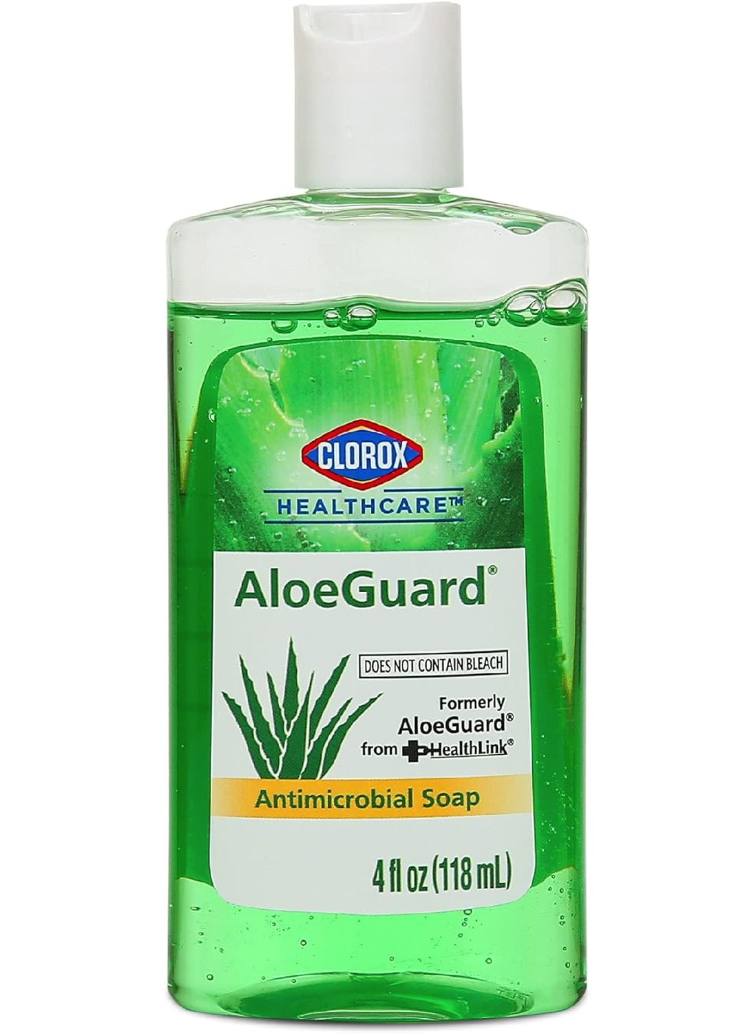 Clorox - Clorox Healthcare AloeGuard Soap 4 Ounces Mini Hand Soap for Clean Hands on the Go, Aloe Vera Infused Hand Soap for Everyday Use to Keep Hands Clean, 4 oz Handsoap - Image 1