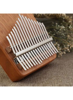 17 Keys Kalimba African Wooden Thumb Finger Piano Wood Kalimba Portable Musical Instrument  - Image 3