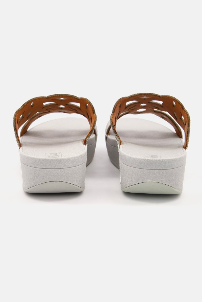FitFlop Women Elora Crystal Slide, Silver - Image 2