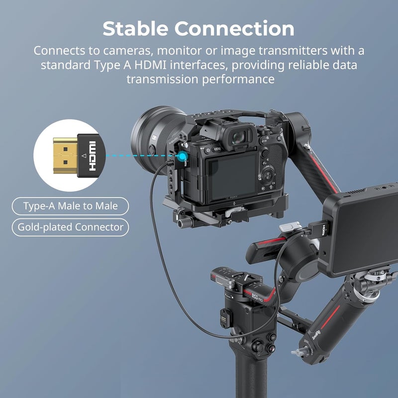 SMALLRIG HDMI 2.0 Cable 100cm / 3.28Ft (A to A) 4794 - Image 5