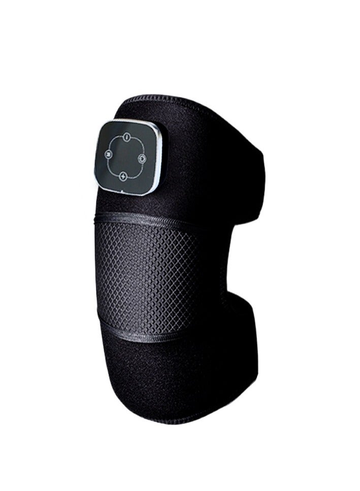 general Knee Heating, Heated Knee Brace with Massager, 3 Adjustable Vibrations and 5 Heating Modes, Heating Pad for Knee Elbow Shoulder Relax - Image 1