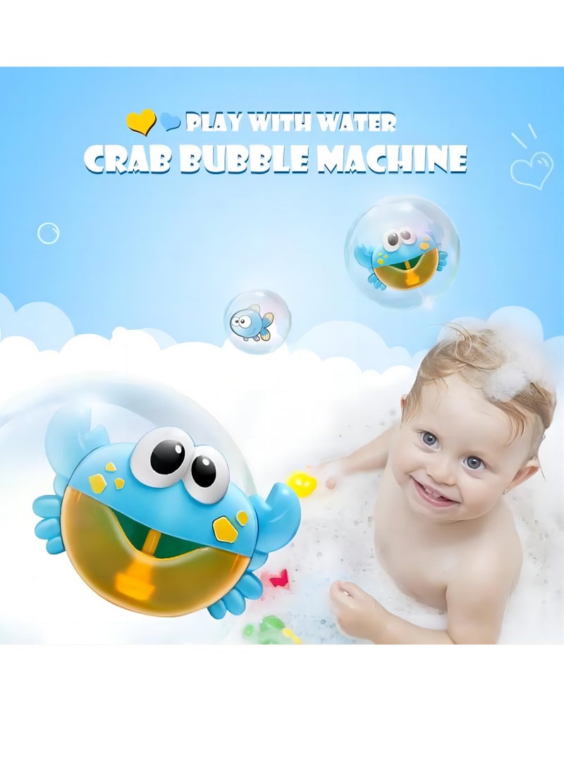 SYOSI Crab Bubble Bath Maker for The Bathtub. Blows Bubbles and Plays 24 Children’s Songs – Baby, Toddler Kids Bath Toys Makes Great Gifts for Toddlers – Sing-Along Bath Bubble Machine - Image 2