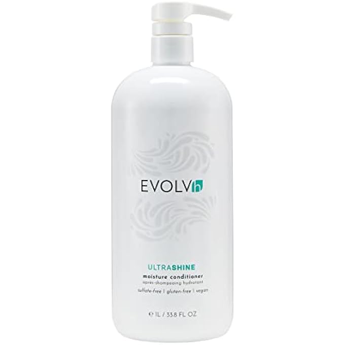 EVOLVh - ORGANIC ULTRASHINE MOISTURE CONDITIONER (33.8 FL OZ/1 LITER) - Image 1