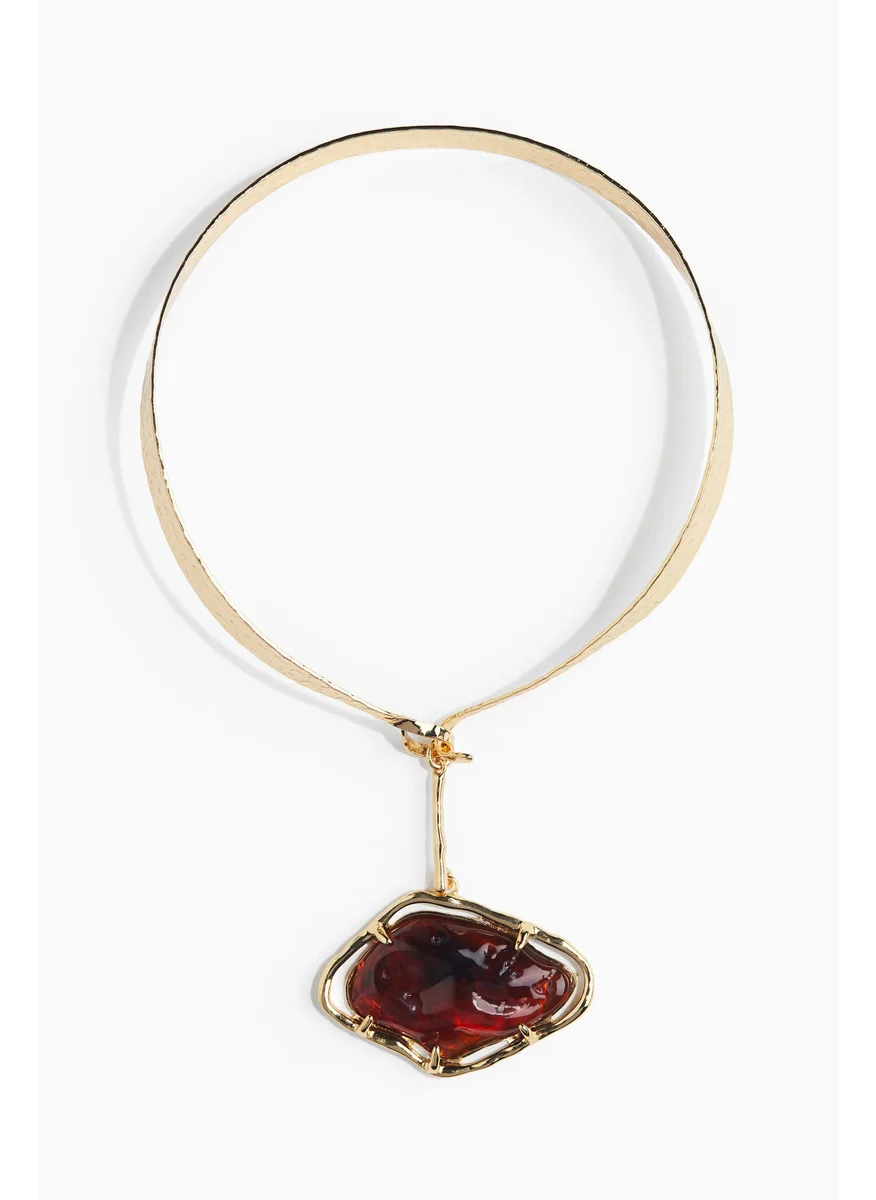 H&M Rigid Pendant Necklace
