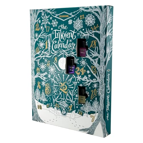 Diamine Inkvent Calendar 2025 Limited Edition Teal - Image 3