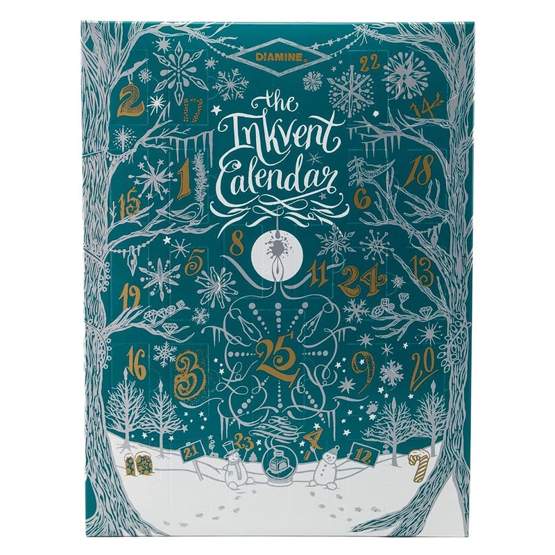 Diamine Inkvent Calendar 2025 Limited Edition Teal - Image 2