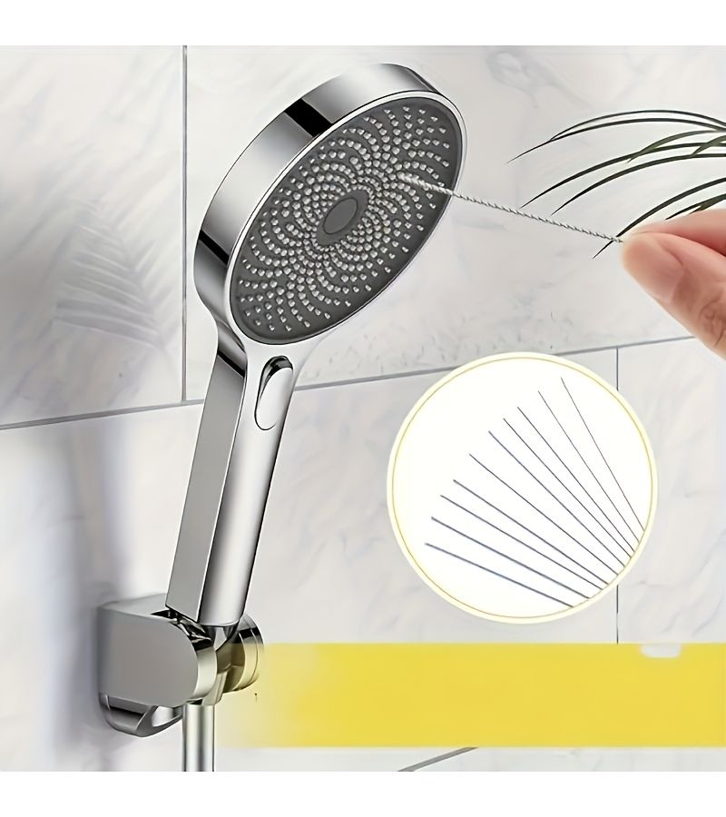10pcs Shower Head Cleaning Brush Set Multi Size Brush Heads Manual Operation - Image 3
