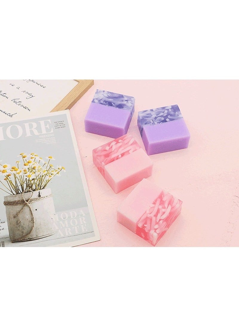 يوكانبي 1 قطعة فاخرة من الخزامى الصابون اليدوي تطهير مرطب التحكم في الزيت ، الزيت الأساسي المخصب للوجه والجسم - Image 5