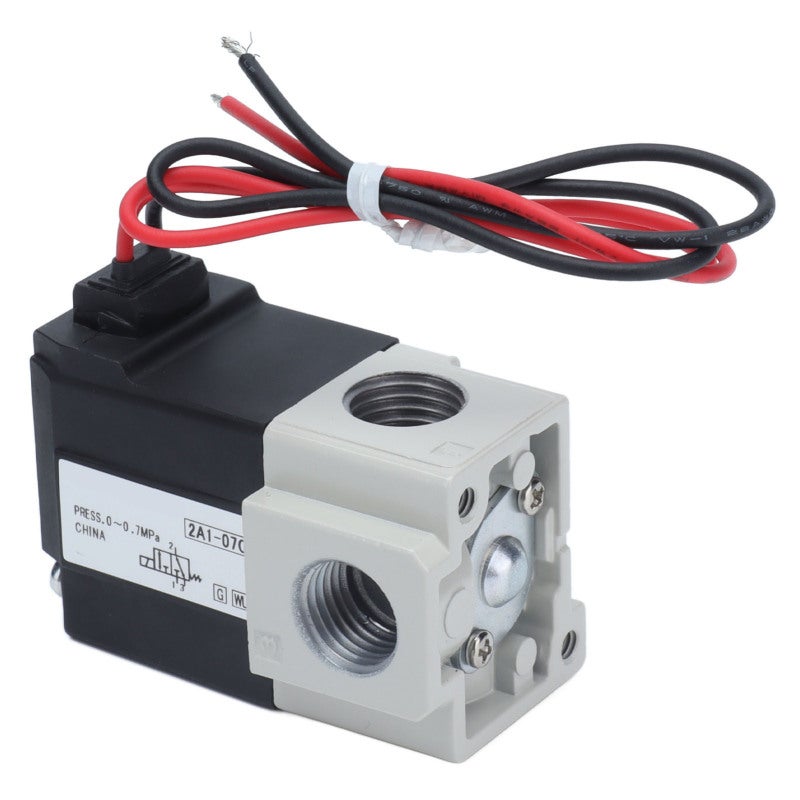 Pneumatic Valve: 2 Position 3 Way Aluminium Alloy Body, Premium Copper Coil for Durability, High Accuracy Electronic Control - Fast Response Dustproof Design, No Burrs for Home Industrial Pneumatic Sy - Image 5