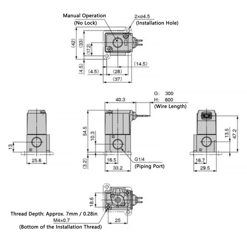 Pneumatic Valve: 2 Position 3 Way Aluminium Alloy Body, Premium Copper Coil for Durability, High Accuracy Electronic Control - Fast Response Dustproof Design, No Burrs for Home Industrial Pneumatic Sy - Image 4