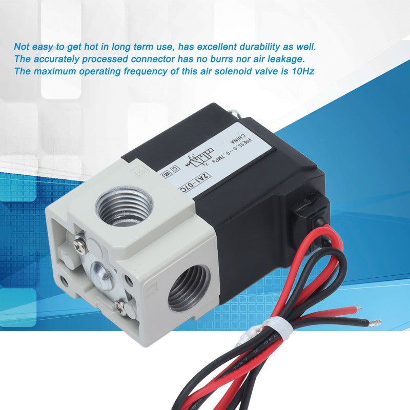 Pneumatic Valve: 2 Position 3 Way Aluminium Alloy Body, Premium Copper Coil for Durability, High Accuracy Electronic Control - Fast Response Dustproof Design, No Burrs for Home Industrial Pneumatic Sy - Image 3