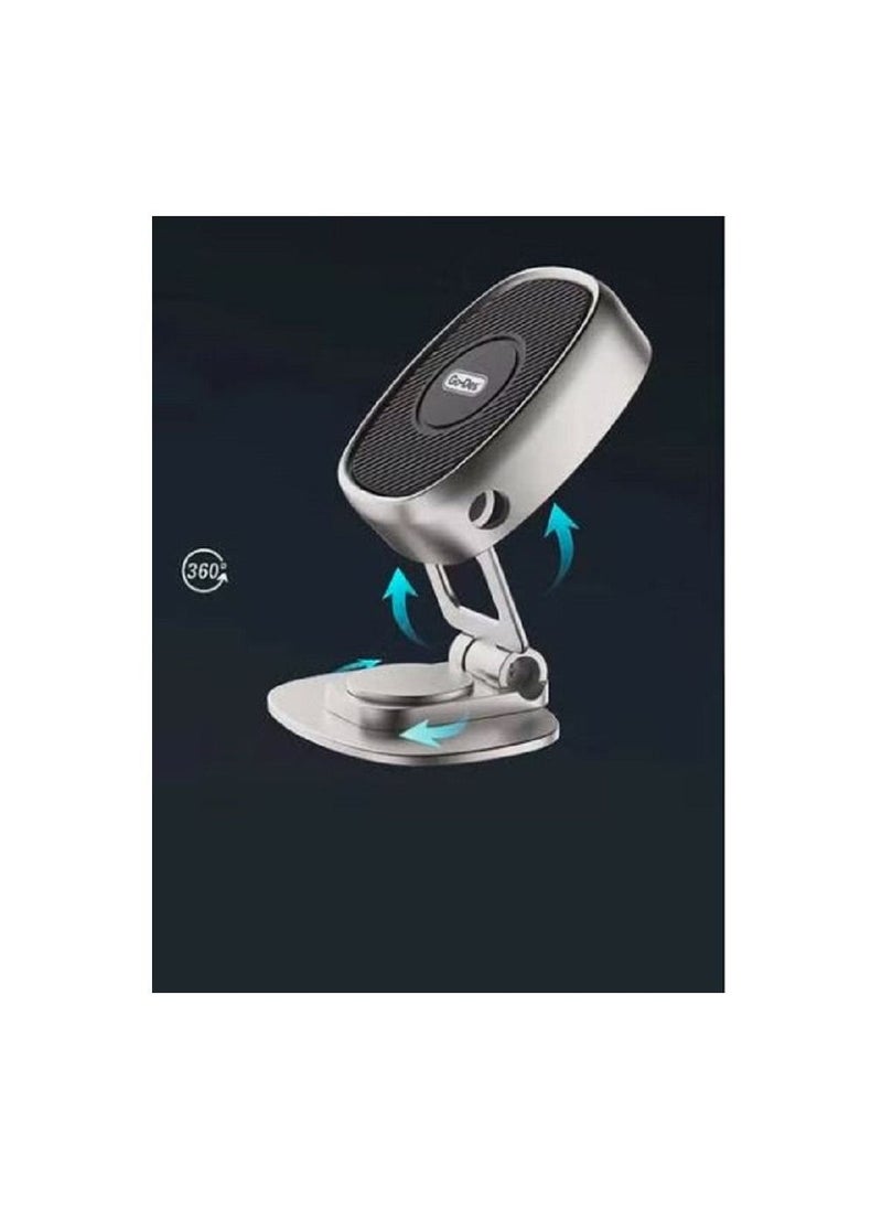 GD-HD788 Folding Magnetic Holder Black