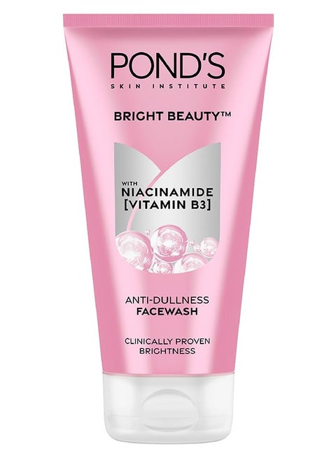 Bright Beauty Anti-Dullness and Brightening Facewash With Niacinamide, 150 Gm