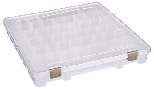 ArtBin 9101AB Super Satchel Slim with Removable Dividers, Art & Craft Organizer, [1] Plastic Storage Case, Clear, Divided Compartments - Image 2