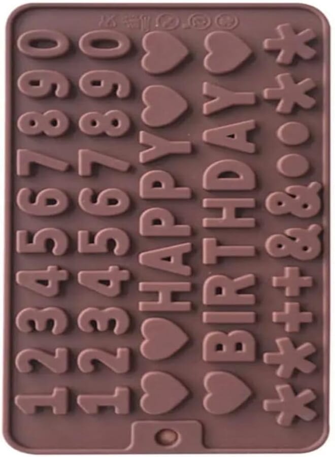 Generic Silicone Chocolate Molds for Kids, Men, Women (Shape 10)