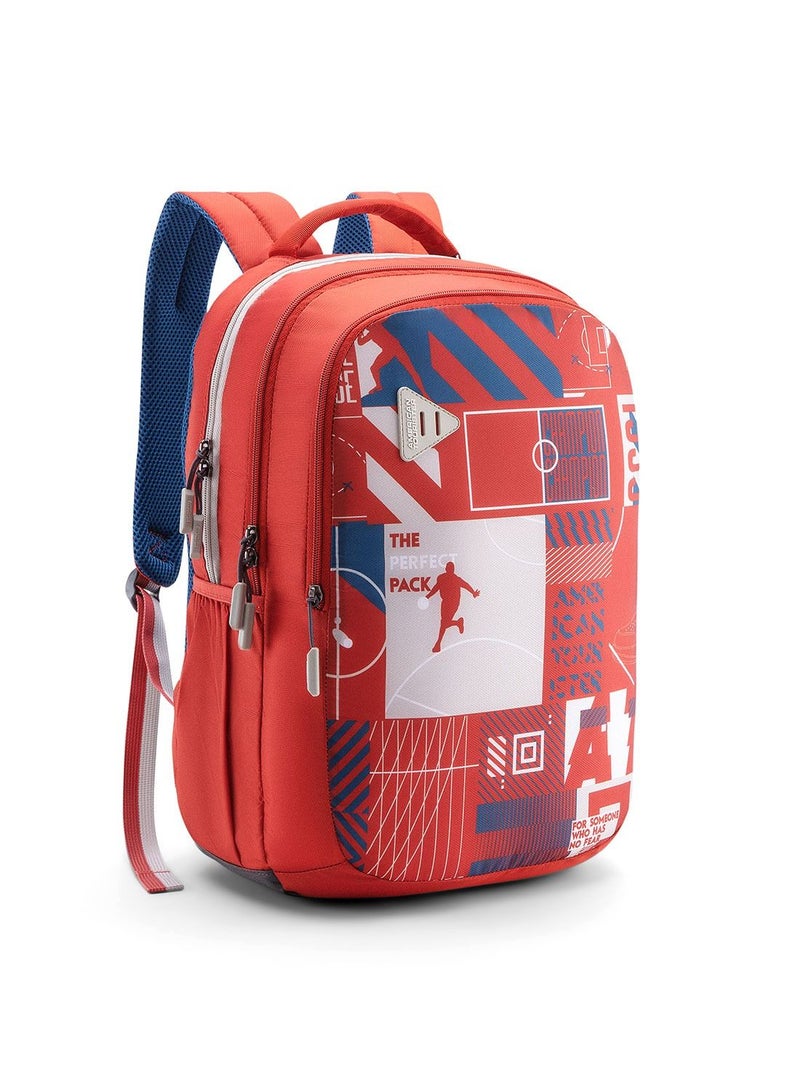 AMERICAN TOURISTER QUAD+ Elemental Backpack - Red  - Image 3