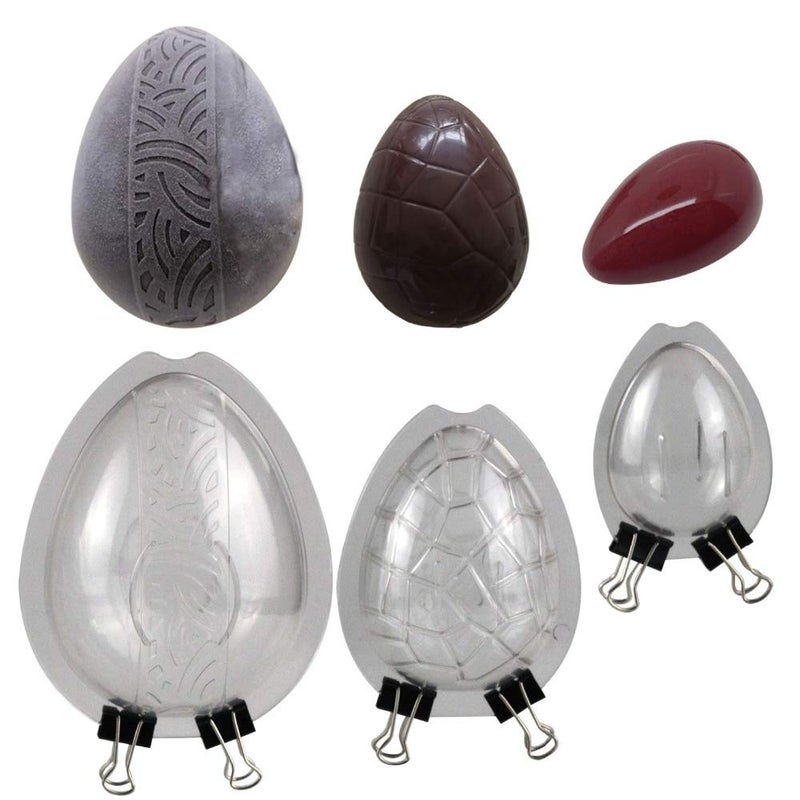 TUKE Silicone Chocolate Molds Dragon Silicone Mold for Ice Cubes, Baking Mold for Chocolate, Candy, Jelly, Ice Cube,Cupcake Baking Mould, Muffin Pan (Egg) - Image 1