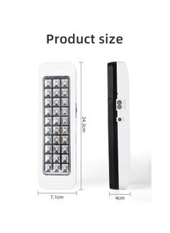 WEIDASI WEIDASI LED Emergency Light, High Brightness Lamp with Handle, 220-240V, 50-60Hz, WD-823AD  - Image 2