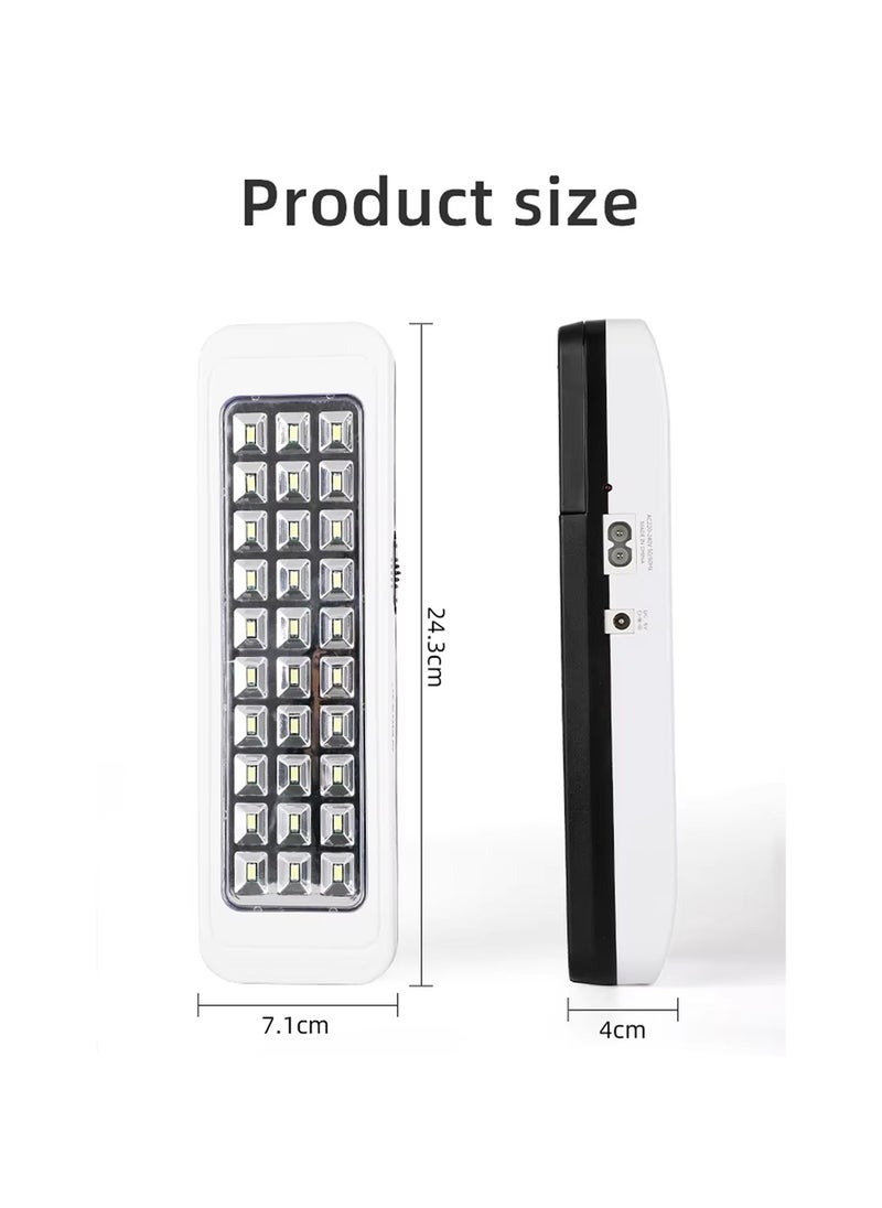 ويداسي - مصباح طوارئ LED من WEIDASI، مصباح عالي السطوع بمقبض، 220-240 فولت، 50-60 هرتز، WD-823AD - Image 1