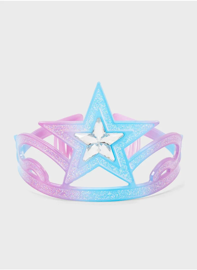 Claires Kids Pastel Crown Headband