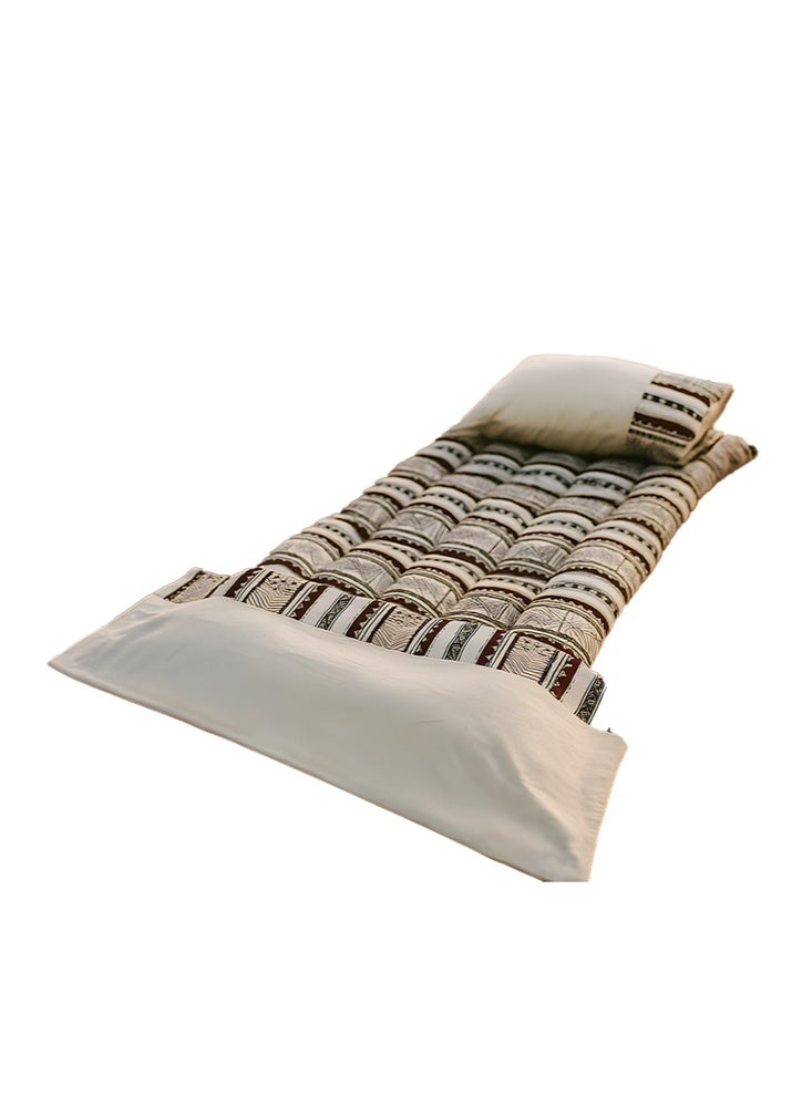 Monwem Najdi Guest Set White Foldable Mattress with Pillow and Light Quilt - Image 2