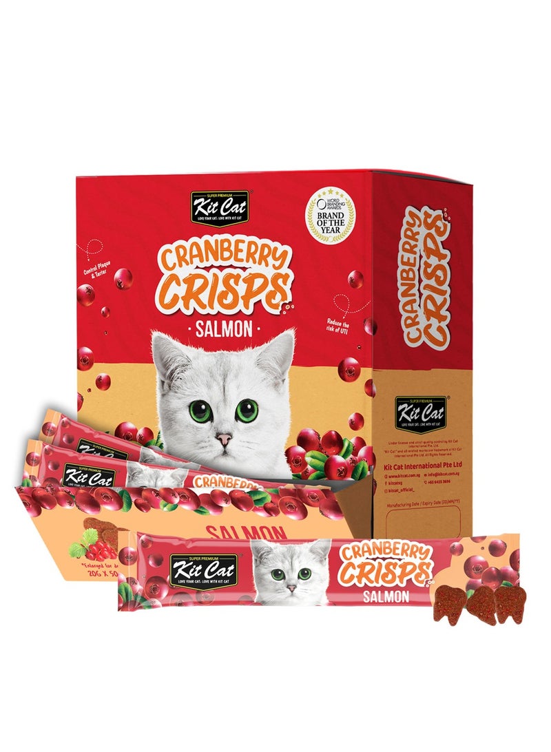 كيت كات - رقائق التوت البري وسمك السلمون (50 كيس) - Image 1