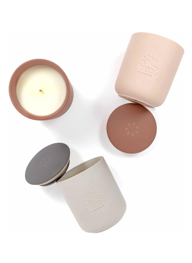 Dr Scent Scented Candle - Perfect for Creating a Cozy and Relaxing Atmosphere in any Room, Gift Set for all Festivals (Coconut Secret)  - Image 3