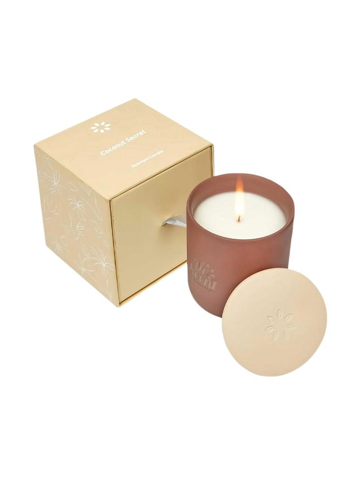 Dr Scent Scented Candle - Perfect for Creating a Cozy and Relaxing Atmosphere in any Room, Gift Set for all Festivals (Coconut Secret)  - Image 1