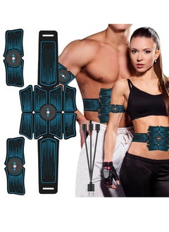 Y&D Stimulator Sculpting Pad Muscle Trainer Abdominal Electrostimulation Multifunctional Fitness Accessories Abs Sculpting Massager Pad Home Gym Belly Arm Leg Massagers  - Image 1