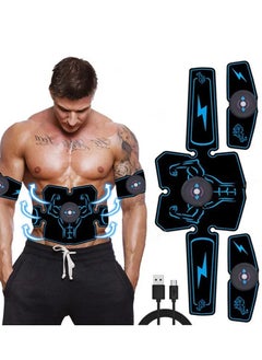 Y&D Stimulator Sculpting Pad Muscle Trainer Abdominal Electrostimulation Multifunctional Fitness Accessories Abs Sculpting Massager Pad Home Gym Belly Arm Leg Massagers  - Image 2