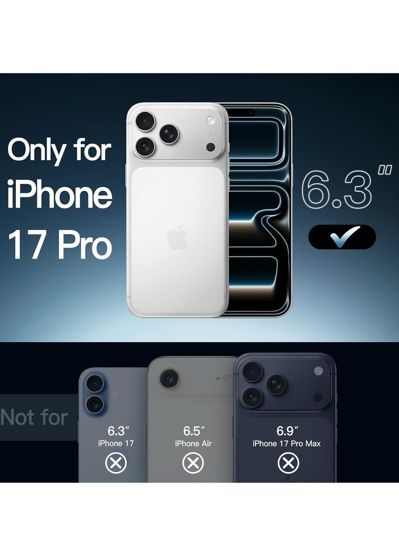 iPhone 17 Pro Case Liquid Soft Silicone iPhone 17 Pro Cover Anti Scratch with Inside Microfiber Lining Shockproof Protective Phone Case for iPhone 17 Pro 6.3 inch - Image 2