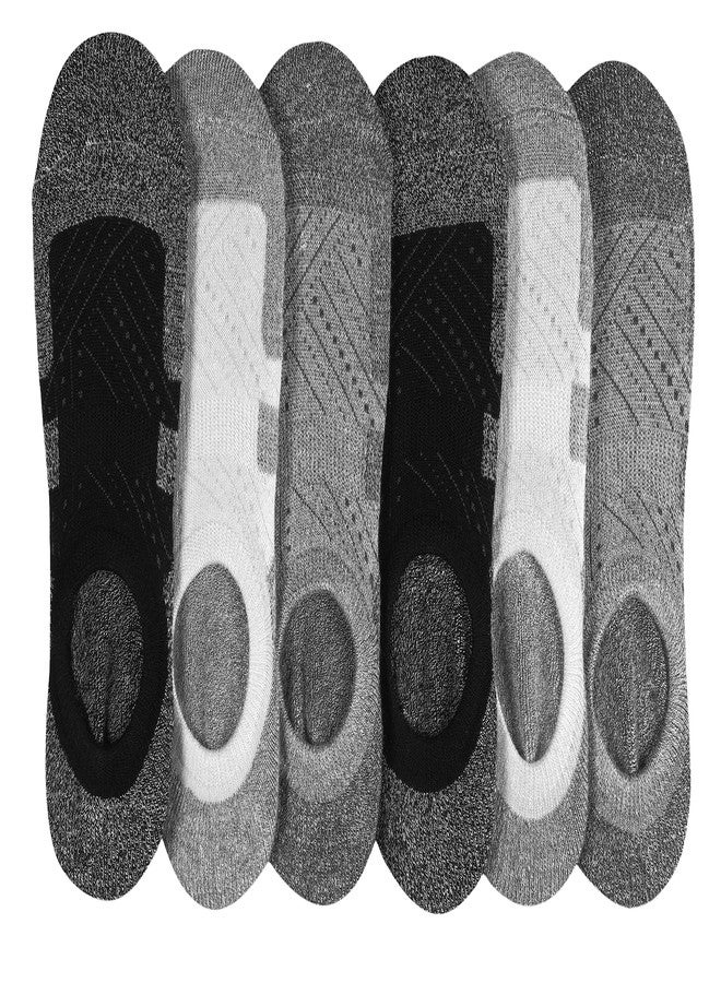 سوف سول جوارب نسائية من Sof Sole مصنوعة من الخيزران، ذات بطانة غير مرئية، (6 أزواج) - Image 2